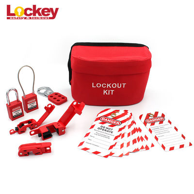 Serrure électrique industrielle outre du lock-out de sécurité de kit Tagout Loto dans la couleur rouge